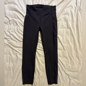 lululemon athletica Black High-Waisted Leggings